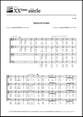 Dedans Paris SATB choral sheet music cover